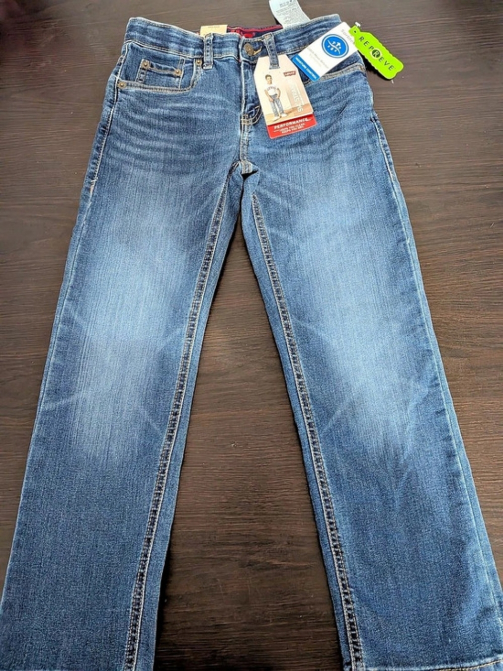 Levi's 514 Boys Jeans Blue Size 14 NWT